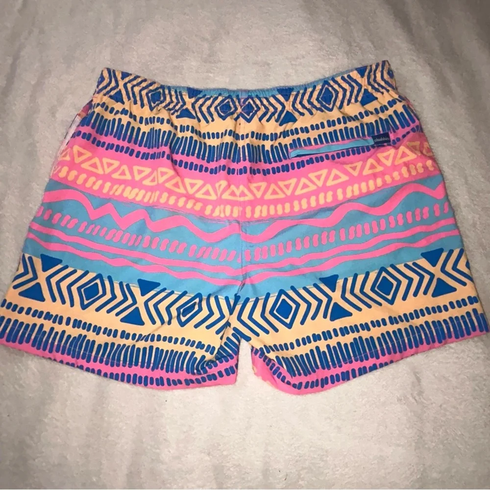 chubbies Pink & Blue High-Waist Shorts - Picture 6 of 9